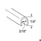 Prime-Line Stainless Steel Sliding Patio Door Repair Track, 1/4 x 48 Inch (1 Pair) D 1579-C - alternate 2